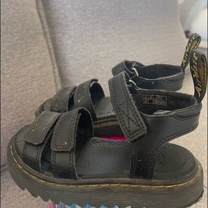 Dr. Martens toddler girl sandles size 12